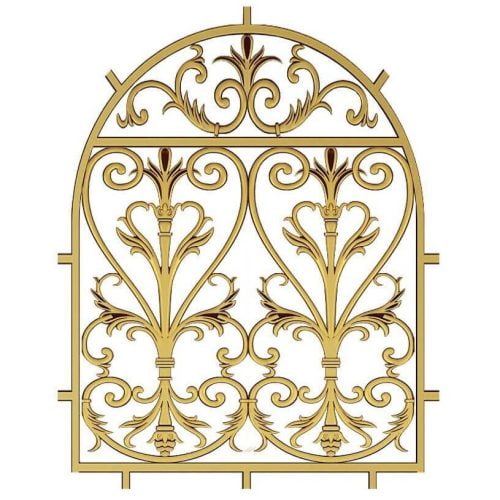 Bông gió nhôm đúc XP-005